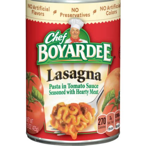 Chef Boyardee Lasagna