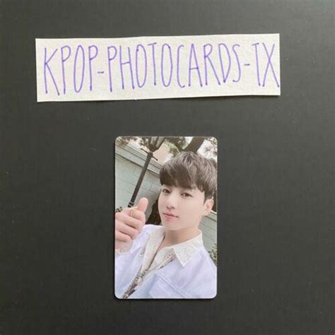 Bts Jungkook Official Butter Lucky Draw Powerstation Photocard