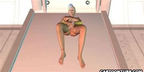 3D Emo Girl Finger Fucking And Dildoing Her Pussy Tnaflix