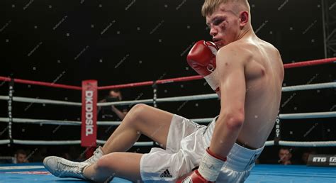 Boxing Match Slim Blonde Year Ai Generated Image Shutterstock