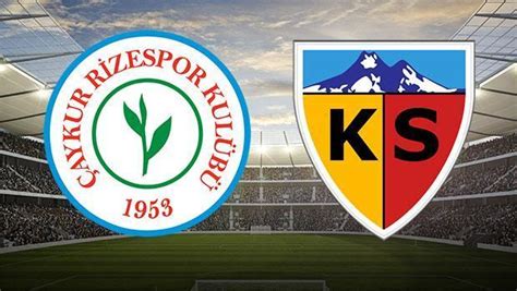 Rizespor X Kayserispor - Çaykur Rizespor - Kayserispor - Spor Haberleri