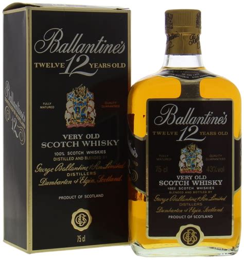 Ballantines 12 Years Old Very Old Scotch Whisky 43 Nv Buy Online