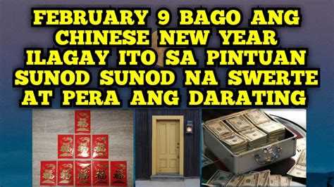 Ilagay Mo Ito Sa Pintuan Ngayong February Bago Ang Chinese New Year