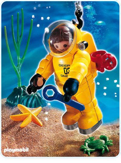 Playmobil Set Deep Sea Diver Klickypedia