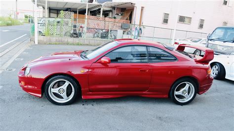 Wallpaper Toyota Celica Toyota Celica GT Four Super Red Red Cars