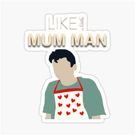 Sex Education Mum Man Sticker For Sale By Stellapappi Redbubble