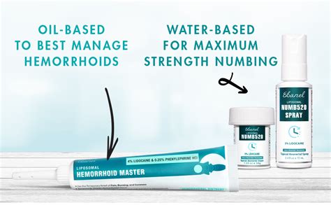 Ebanel Hemorrhoid Treatment Ointment Oz Anal Fissure Anesthetic Cream With Lidocaine