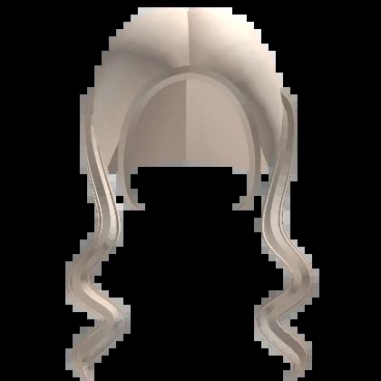 Cute Front Curly Pigtails Pastel Blonde Roblox Item Rolimon S