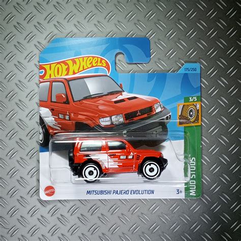 Hot Wheels Mitsubishi Pajero Evolution Rare Collectible Miniature Model Scale Idea With