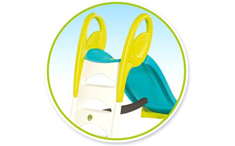 Детская горка Smoby для улицы или в дом с водным эффектом синяя 150 см ...