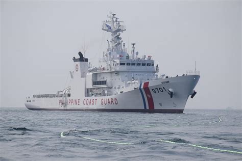 pcg deploys   meter vessels philippine coast guard facebook