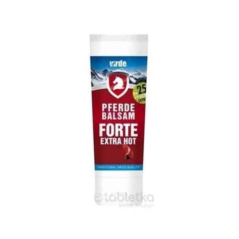 Virde Pferde Balsam Forte Extra Hot Ml Etabletka