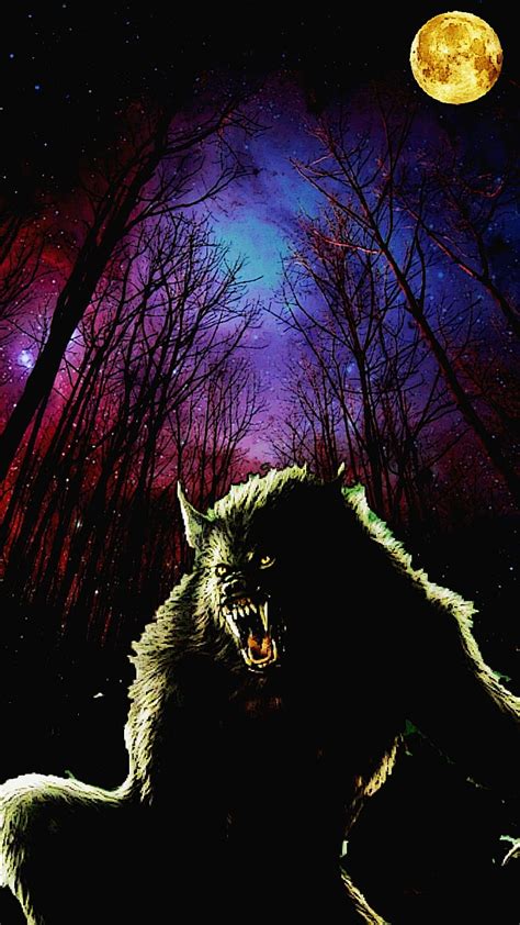 Werewolf Night Full Moon Scary Hd Phone Wallpaper Peakpx