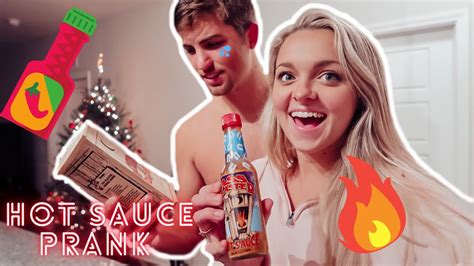 HOT SAUCE PRANK ON BOYFRIEND YouTube