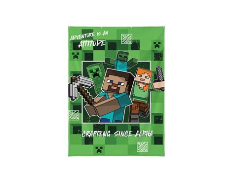 Nástěnná Dekorace Minecraft Crafting 125x85cm Nové Prokonzolecz