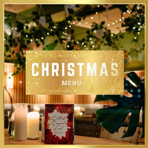 Christmas Menu Hot Toddy