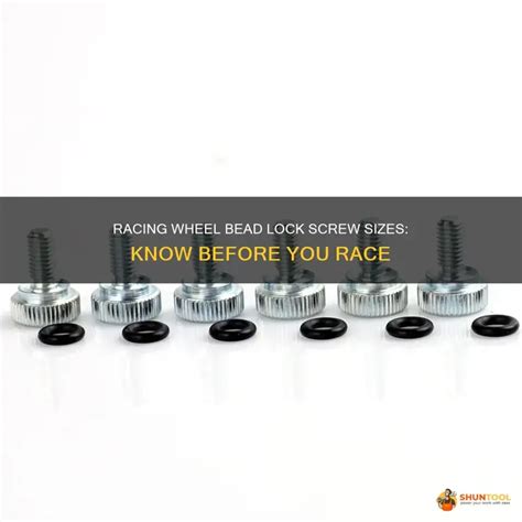 Racing Wheel Bead Lock Screw Sizes Know Before You Race Shuntool