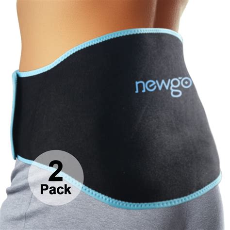 Newgo Gel Ice Pack For Back Pain Relief Pack Hot Cold Ice Packs Belt For Back Injuries Sore