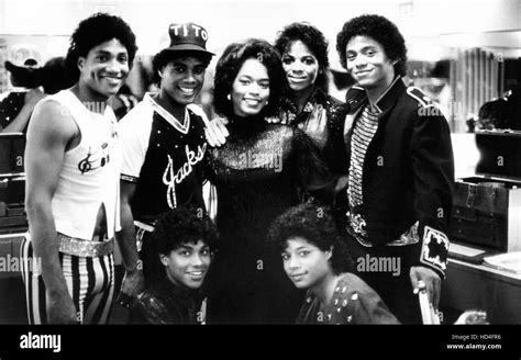 THE JACKSONS: AN AMERICAN DREAM, front from left: Colin Steele ...