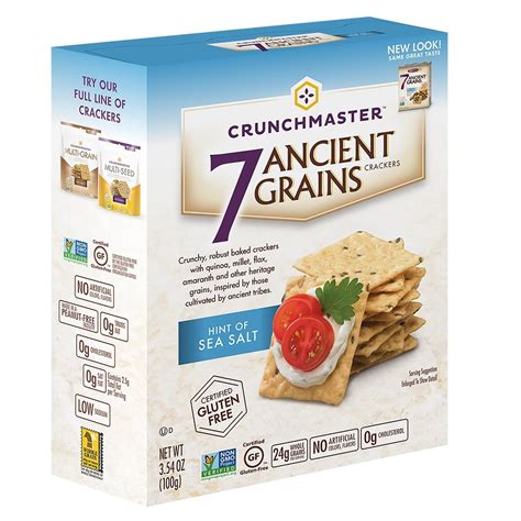 Amazon Crunchmaster 7 Ancient Grains Crackers Hint Of Sea Salt 3