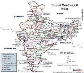 tourist map  india india tourism map map  india indian maps