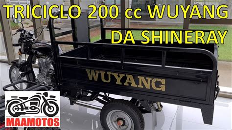 Triciclo Cc Wuyang Diferencial Da Shineray Youtube