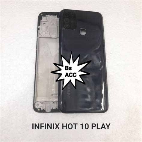 Original Full Set Infinix Hot Play Frame Backdoor Housing Casing Shopee Philippines