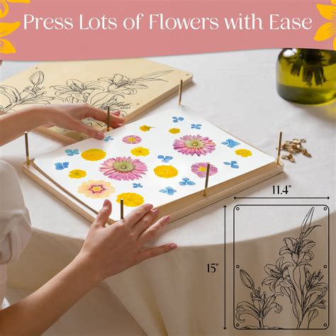 wooden flower press 8