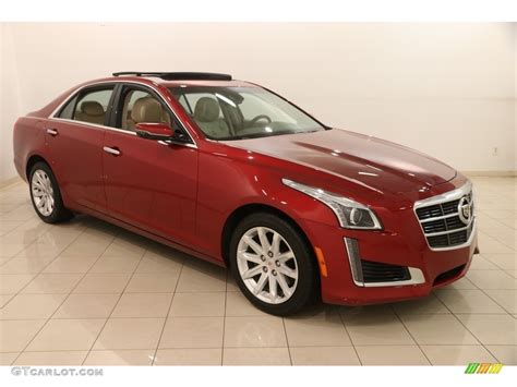 Red Obsession Tintcoat Cadillac Cts Luxury Sedan Awd