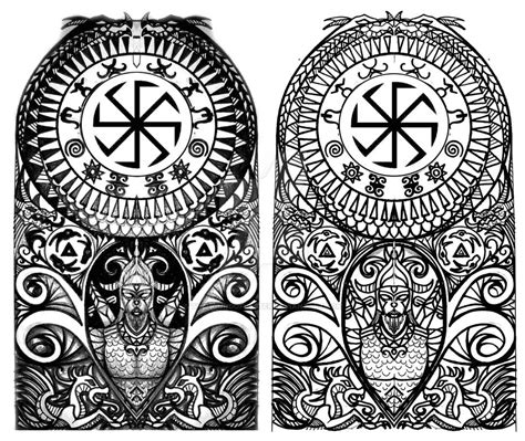 Scythian Tribal Half Sleeve Tattoo By Thehoundofulster On Deviantart