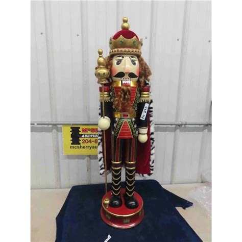 Wooden ' Regal Nutcracker Soldier' 43" Tall