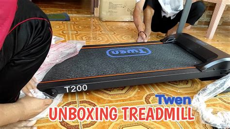 Unboxing Dan Review Treadmill Twen T200 Alat Olahraga YouTube