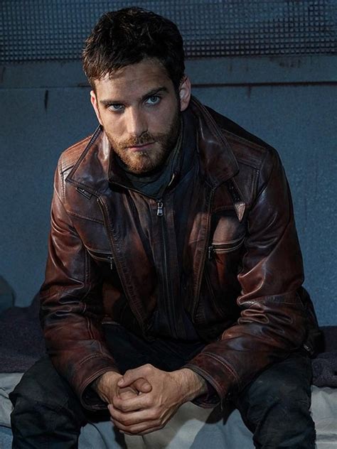 Jeff Ward Agents of Shield Brown Leather Jacket – Bay Perfect