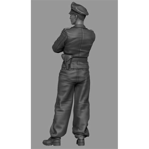 Panzer Art Fi Waffen Ss Tank Officer No Fig Scale