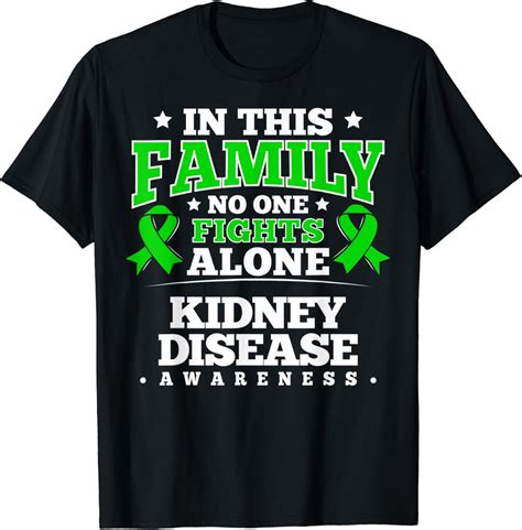 Amazon.com: CKD Gift - Kidney Disease Awareness T-Shirt: Clothing