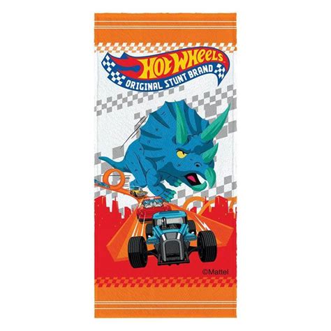 Toalha De Banho Infantil Hot Wheels Madeiramadeira
