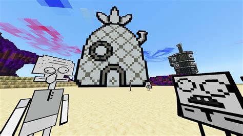 Building Bikini Bottom Part 12 Doodlebob And Doodle Squidward YouTube