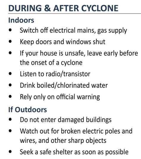 Ndma India On Twitter Cyclone