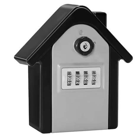 big capacity waterproof security wall mount key lock box  digit