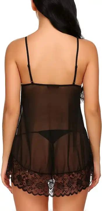 Lace Babydoll Lingerie Sexy Mini Chemise Mesh Wedding Nightie Bridal Nightdress Shorts Pajamas