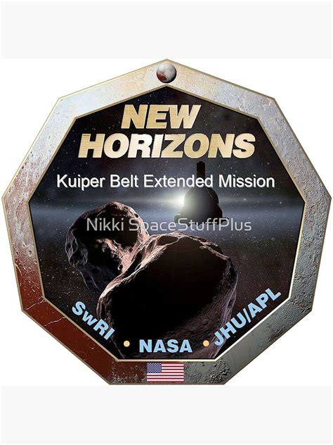 "New Horizons Extended Mission Logo" Poster by Spacestuffplus | Redbubble