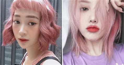 Hot girl Việt và châu Á đồng loạt nhuộm tóc hồng dự báo màu nhuộm này sẽ lại hot phá đảo mùa