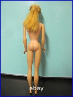 Vintage Mattel Blonde Ponytail Barbie Doll All Original Beautiful