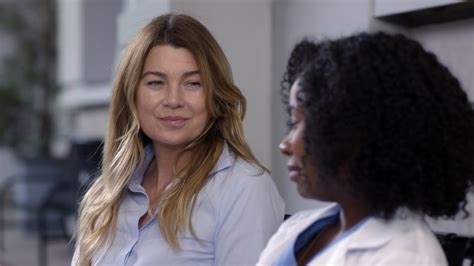 Meredith Offers Griffith Some Support Grey S Anatomy Youtube