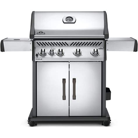 Napoleon Rogue 525 Propane Gas Grill With Infrared Side Burner