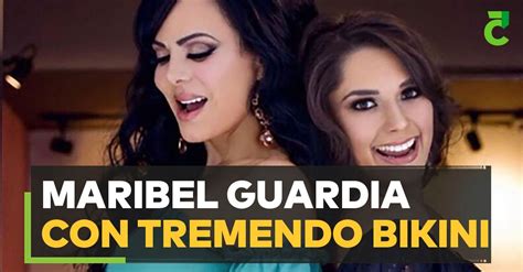 Maribel Guardia Con Tremendo Bikini