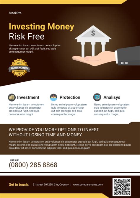 finance flyer template postermywall
