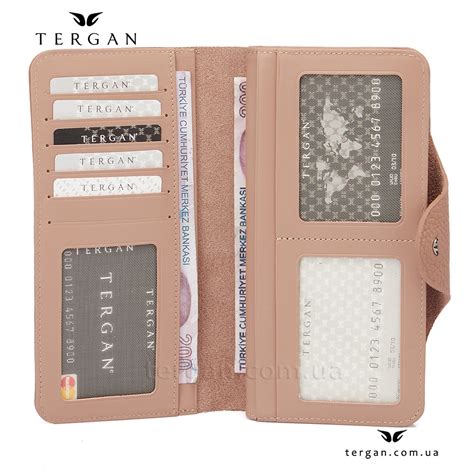 Купить Кошелек женский TERGAN 5767 NUDE FLOATER NUDE ANALIN в Diplomat
