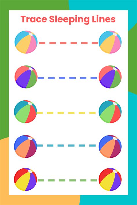sleeping line worksheet, standing sleeping line worksheet, standing ... 