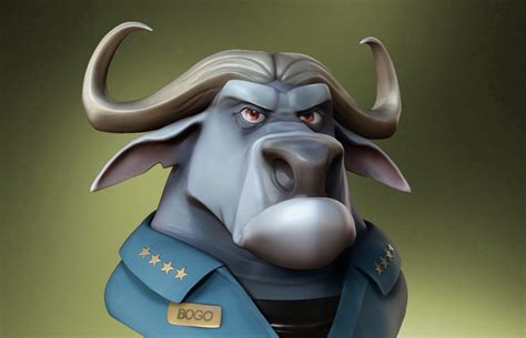 The Rookies Fanart Of Chief Bogo By Dannyolavide